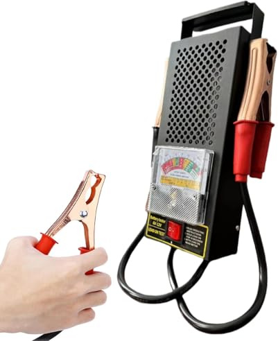 Zuasdvnk Lichtmaschinen-Tester, Batterie-Analysator-Tester | Diagnosewerkzeug für Lichtmaschine, Auto-Batterietester Voltmeter mit 1000 CCA Ladekapazität