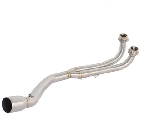 Terminal silencer accessories Motorcycle Exhaust Pipe Connection Front Center Connecting Rod Pipe Suitable For Y&amaha TMAX500 TMAX 500 2001-2007
