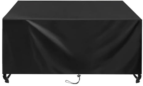 AOFOAE Abdeckung Gartenmöbel Winterfest 220x100x70cm/Länge x Breite x Höhe Gartenmöbelabdeckung,Abdeckhauben & Hüllen,Für Terrasse Und Balkonmöbel,Schutzhülle Wasserdicht Mit Winddichter Schnalle