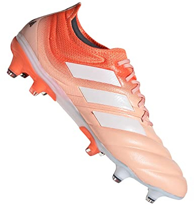 adidas Fußball - Schuhe - Nocken COPA 19.1 FG Damen orangeweiss 39 1/3