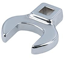 Laser 8502 Open Crows Foot Wrench - 3/8 D 24mm, Silver