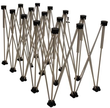 Karl Dahm Faltbarer Arbeitstisch 210 x 113 x 73 cm 15-Streben-Arbeitsstütze mit Tragetasche perfekte Kombination aus Funktionalität und Stabilität - Art.-Nr. 13018