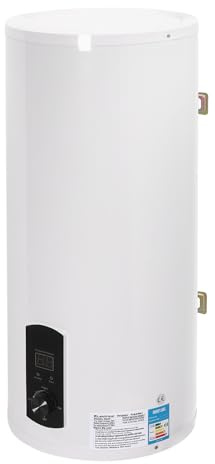 35/50/60/70L Elektrospeicher Warmwasserspeicher mit Dusche Kit, 2kW 220V 25-75℃ Elektrischer Wassererhitzer, Elektrospeicher, Heizung, Speicher [Energieklasse B] (60L)
