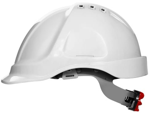 ABS Casco di sicurezza - EN 397 Elmetto Antinfortunistica - Casco Antinfortunistica - Elmetto Da Cantiere - Bianco