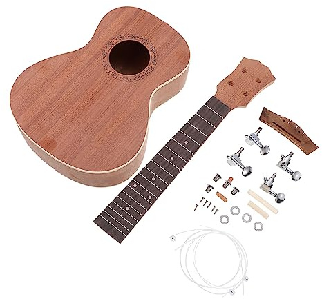 VICASKY Bausatz Für Ukulele Handgefertigte Diy-ukulele-montagekit Bemalbare Hochwertige Materialien Für Junge Mädchen Und Eltern