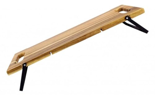 predolo Tabla Grande de Madera con Asas, Tabla Larga de Madera para Servir Quesos, Bandeja Rectangular para Carnes Y Aperitivos, S