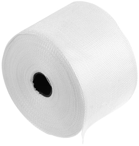 TOVINANNA Fiberglass Cloth Tape Reinforced Repair, Non Adhesive Glass Fiber Mesh Woven Strip for Classroom and Garage Insulation Tasks