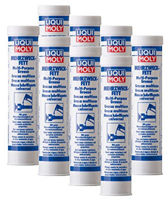 8x LIQUI MOLY 3552 Mehrzweckfett Schmiermittel 400g