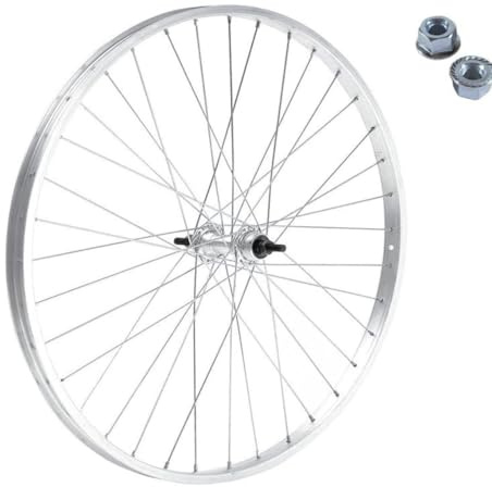 ECOVELO C2475AST Jante De Roue De Vélo VTT Ville Vélo Moyeu avec Rayon 24x1,75 Avant