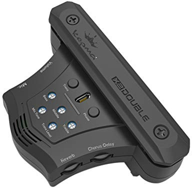 Kepma AcoustiFex Go, Tonabnehmer für Akustikgitarre, Vorverstärker und Effektsystem