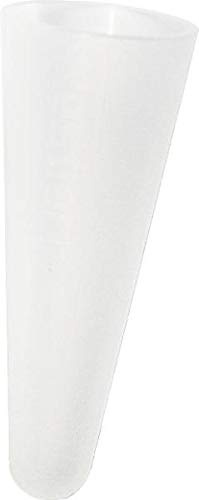 Nestler School cones, lace protection, school cone tip, round, transparent, for 70 cm, school cones, transparent plastic