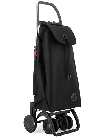 Rolser shoppingvagn 4LT MF svart - 4 Hjul därav 2 roterande Vikbara