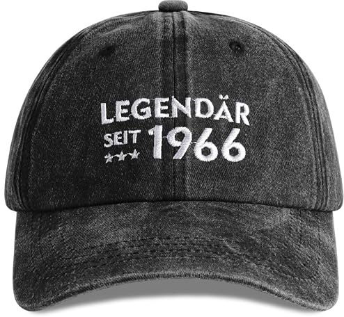 Jeasona Baseballkappe für Männer Geburtstagsgeschenke Einheitsgröße | Legendär Cap