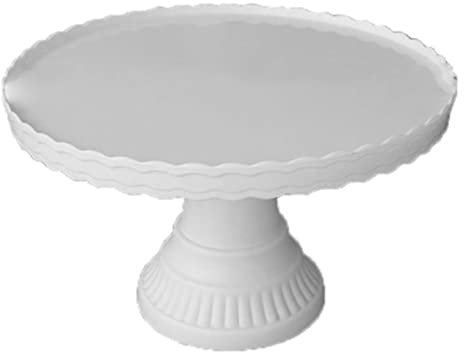 EACTEL Soporte de plástico para tartas, decoración de bodas, bandeja para tartas de cumpleaños, herramientas para tartas de cumpleaños, bandeja de postre de cumpleaños C