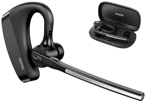 Conambo Casque Bluetooth V5.2 : Réduction de Bruit CVC 8.0 et ENC pour Camionneurs, Bureau d'Affaires et Téléphone Portable