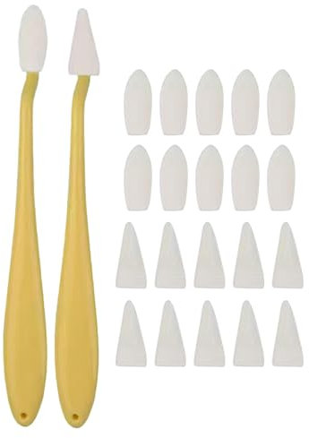 Schwamm Radierstift Skizzenwischstifte 2 Stück Schwamm Papierwischer Set Mit 20 Ersatz Schwammköpfen Malpapier Radierstifte Spezielle Hochglanz Detail Radierstifte Für Kunststudenten Und Maler Zeichne