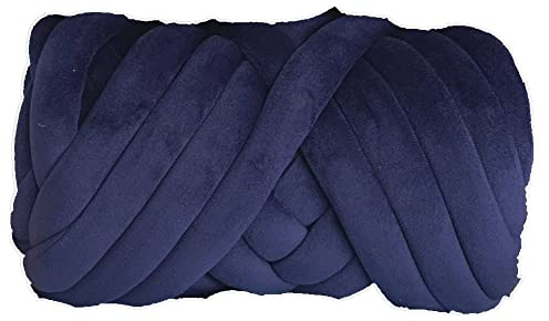 Namzi Hilo grueso de 250 g para tejer cobija de ganchillo, suave, extra algodón, lavable, voluminoso, hilo gigante para tejer, manualidades, ganchillo, bricolaje, sofá, cama, cama, almohada, cama para