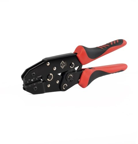 Pinza crimpatrice a cricchetto solare PV 250 mm 2K 4-10 mm