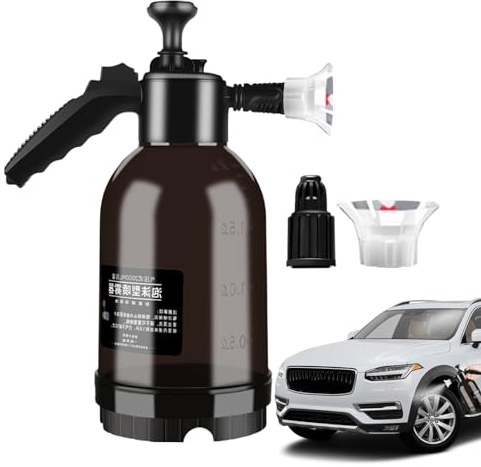 High Power Mist Canister - Portable Garden Spray, Automatic Cleaning Pressure Spray Bottle | Safety Valve Spray, Garden Pressure Mister, Chemical Herbicide Handheld Plant Spray for Lawn Pesticide Care