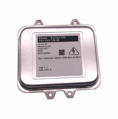 QFJFBGGH Xenon Hid Phare Voiture 5DV009720-00 D1S HID Ballast De Phare Au Xénon pour Opel pour Astra J pour Insignia 5DV 009 720 00 1232335 5DV00972000 Accessoires Voiture Ballast Au Xénon