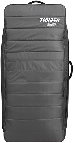 THURSO SURF Aufblasbare Paddelboard-Tasche mit Rädern, SUP-Roller-Rucksack, Ersatz für jedes iSUP bis zu 3,7 m und Zubehör, große Kapazität, Paddleboard-Tasche, Reise-Tragerucksack