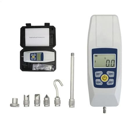 Mini dinamometro digitale con misuratore di forza push & pull for prove trazione e compressione (N, kg, lb, oz)(10N)