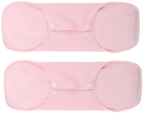 VERDANVERSE 2 St Ultratunna Tvättbara Tygbindor för Kvinnor Läckagesäkra Inkontinensskydd för Postpartum Återhämtning Mjuka Återanvändbara Troslinjer för Känslig Osynliga och Effektiva