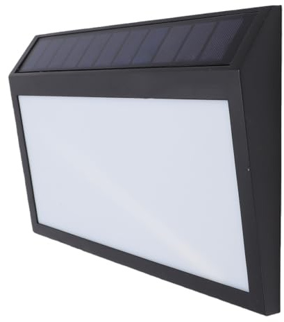 Xiuganpo Luz de Número de Casa, Luz de Dirección LED con Energía Solar con Batería Recargable Incorporada e IP44 a Prueba de Agua, para Jardín de Hotel en el Patio de Casa Al Aire Libre