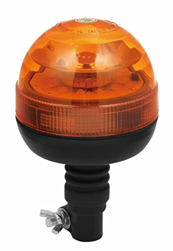 Lampeggiante LED Ama 16W IP66 Base Flessibile 12-24V Arancione