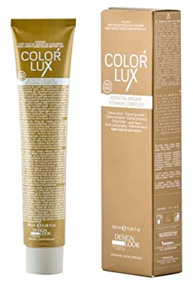 Design Look Crema Colorante Permanente Color Lux Toner Gris Tortola 100mL
