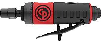 Chicago Pneumatic - CP7405 - 1/4(6 mm) Pneumatic Die Grinder - Max Power : 0.34 hp - 1/4 (6.4mm) - 28000 RPM , Red
