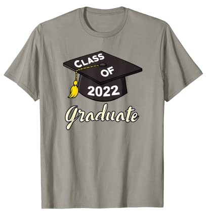 Classe of 2022 Mortier Board Cap Graduate T-Shirt