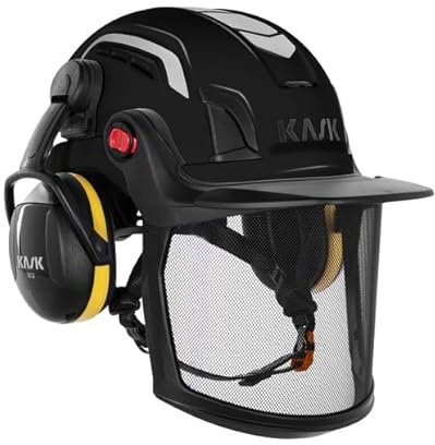 KASK Helm-Kombination Zenith X, schwarz, EN 397 Motorsägenhelm Arbeitschutzhelm Kopfschutz Baumpflege