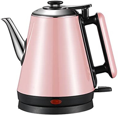 RBUDSPOLF Hot Water Kettle Fast Boil Electric Kettle, 1.2L Jugs Kettle with Rapid Boil and Boil Dryion, Coffee Kettle 1200W/Pink