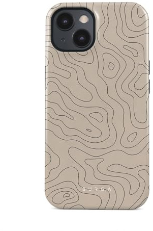 BURGA Handyhülle für iPhone 13 – Unisex Hybrid-Schutzhülle mit stoßdämpfendem TPU & kratzfester Außenschale, erhöhter Displayrand, MagSafe-kompatibel, kabelloses Laden, stylisches Design