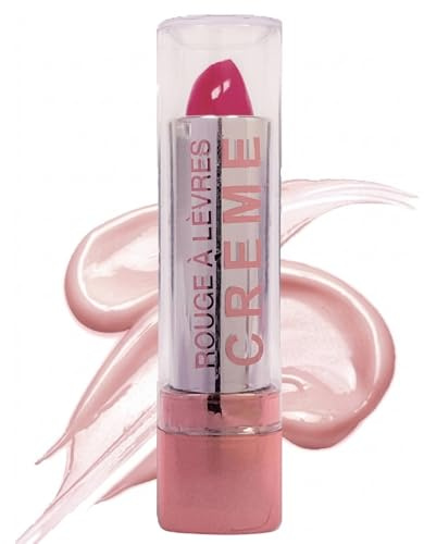 Rouge à lèvres crème, bâton de rouge à lèvres de couleur magenta