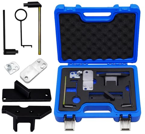 1.2 GDI PureTech Zahnriemen Werkzeug 7tlg Motor Einstellwerkzeug Set | Kompatibel mit Citroen C3-C5 Peugeot 5008-Motor Timing Tool Kit für 1.0, 1.2 Vti (VVT) Benzin, 109-2C 109-2D G-0109-6 0109-2B