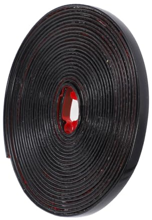Yardenfun Moulure Décorative Autocollante Noire 8 MM X 10 M Bande de Finition Flexible en PVC pour Murs Plinthes et Plafonds pour Salon et Rénovation Intérieure