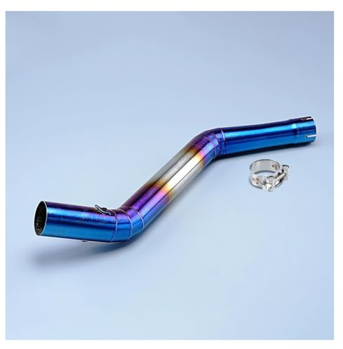 Scarico marmitta per moto Tubo Intermedio Per Scarico Posteriore Per CFMOTO NK 650 MT 400 Slip-On 51 Mm(B)