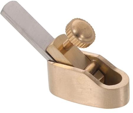 ERINGOGO Mini Pialla Manuale in Metallo e Riparazione Ponte Strumenti a Corda per Violino Utensile Compatto 4,5x2,5x1,5cm per Lavorazione Precisa
