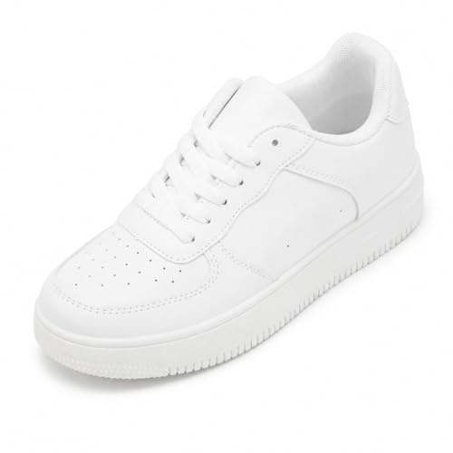 CLEIKS Scarpe Donna Sneakers Basse Casual Platform Passeggio Traspiranti