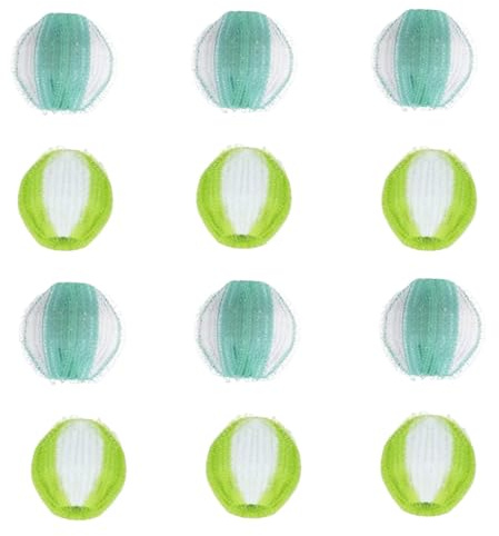 12PCS Laundry Balls, Laundry Balls for Washing Machine, Pet Hair Remover for Laundry, Reusable Lint Catcher Washing Machines Animal Fur Clothes Hamper Hair Remover for Laundry Bedding Clothes 123