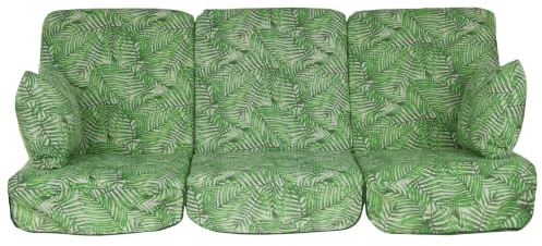 PATIO Auflagen für Hollywoodschaukel 180 cm Rimini/Venezia 2 Seitenkissen
