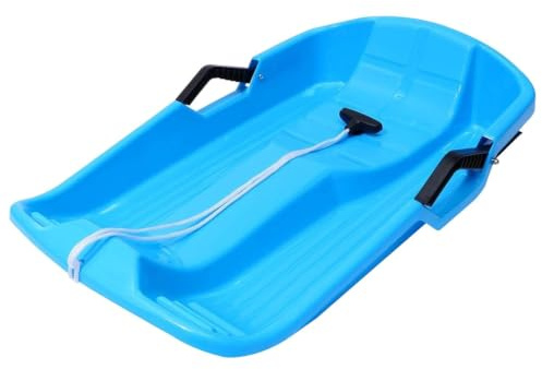Luge à neige pour Tobogan léger portable 2 personnes avec cordon de serrage
