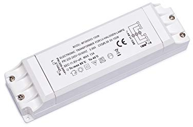 Yafido Trasformatore Elettronico 230V 12V AC 50-150W per Lampadina