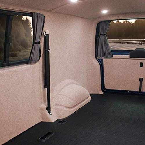 KARAT Filzstoff - Bastelfilz - Bespannstoff Kfz Filz Stoff für Auto Innenraumverkleidung Bezugsstoff Meterware Nadelfilz Camper ausbau Wohnmobil Filz Auto Innenausbau Superflex Beige 200 x 500 cm