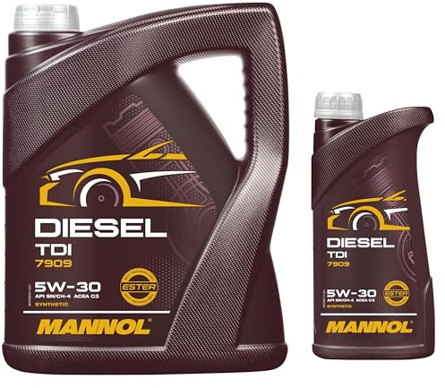 QR-PARTS 69988624 6 Liter Original MANNOL Motoröl Diesel TDI 5W-30 Engine Oil Öl
