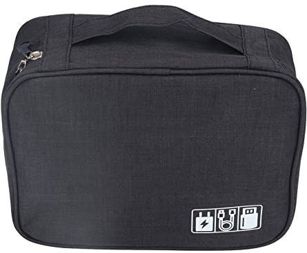 Portable Coffee Maker Carrying Case, Universal Storage Bag with Padded Protection for Travel Camping, Canvas Organizer for Machine & Accessories