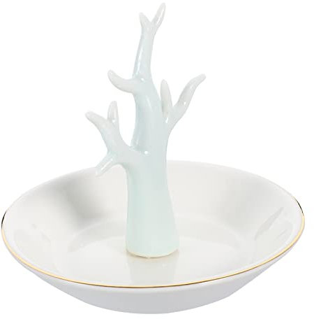 OUSIKA Porta-anello Porta-anello Porta-anello Porta-gioielli Vassoio portagioielli Albero for anelli Orecchini Collana Organizzatore Decorazioni for la casa Ciotola chiave Supporto for collana Gioiell