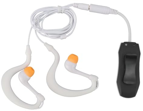 Lecteur MP3 étanche pour la Natation, Lecteur MP3 étanche IPX8, Lecteur de Musique Rechargeable avec écouteurs étanches pour la Natation, la Plongée, la Course à Pied (8GB)